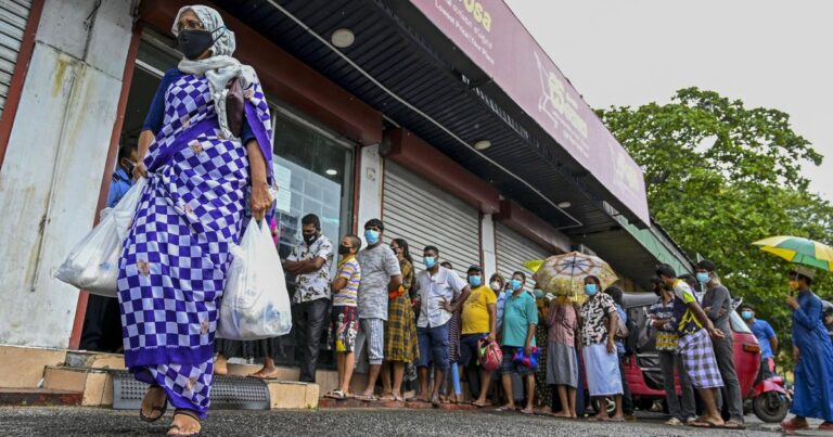 As Sri Lankans stare at empty supermarket shelves, here’s how the country’s economy slid into crisis