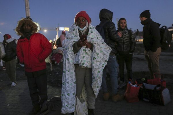 As non-Ukrainians also flee war, some report mistreatment