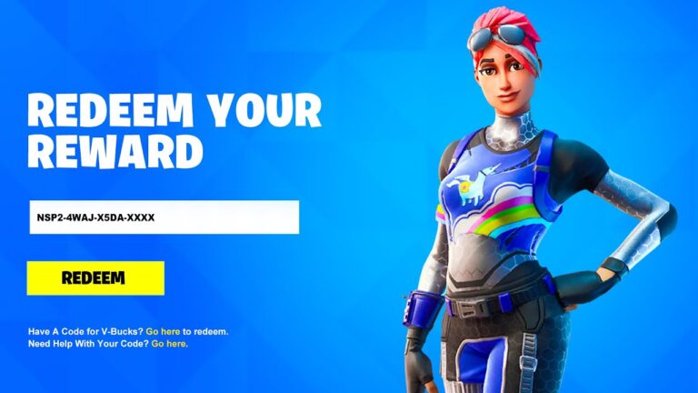 Fortnite Redeem Codes For Free V-Bucks April 2022