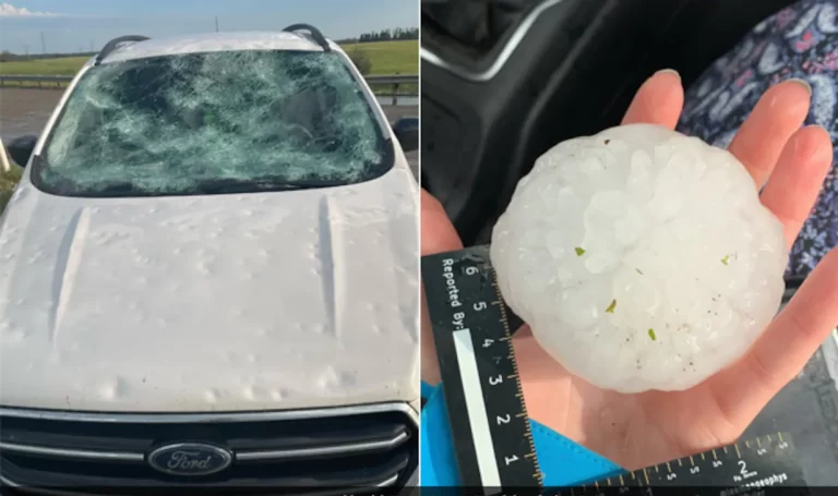 “Grapefruit-Sized” Hail Stones Smash Dozens Of Vehicles In Canada