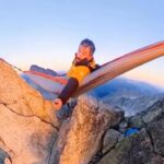 Man Sleeps In A Hammock Between Two Mountains, Internet Stunned