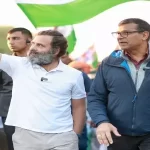 Ex RBI governor Raghuram Rajan joins Rahul Gandhi at Bharat Jodo Yatra | Watch