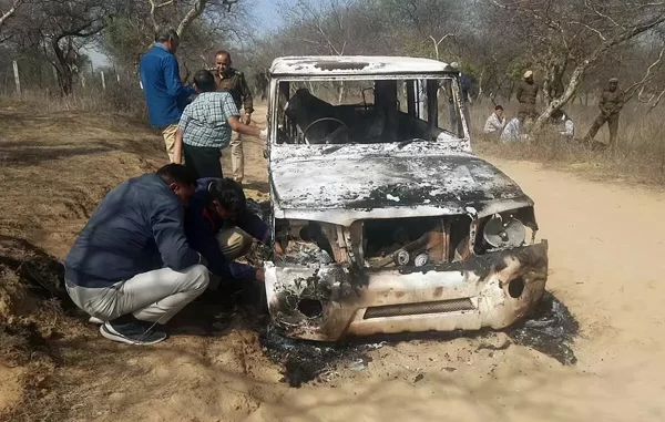 Burnt Bodies In SUV In Haryana, Blood Stains Of Kidnapped Muslim Men: Cops