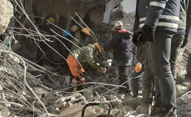 India's Rescue Team Pulls Out Girl, 8, Alive From Rubble In Turkey