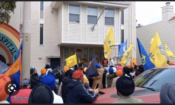 India calls in US Charge d’Affaires after pro-Khalistani mob storms San Francisco mission